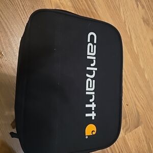 Carhartt Black and Orange Toiletry Bag